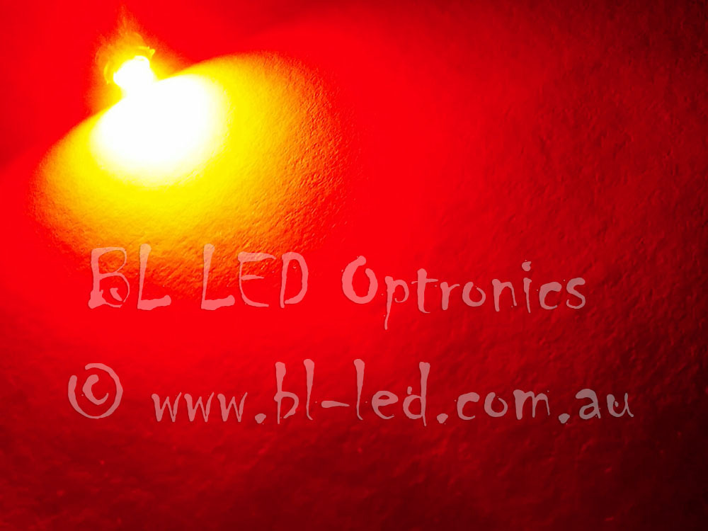 10x T5 74 Wedge Universal Red SMD LED Light Bulbs Dash Instrument Cluster HVAC