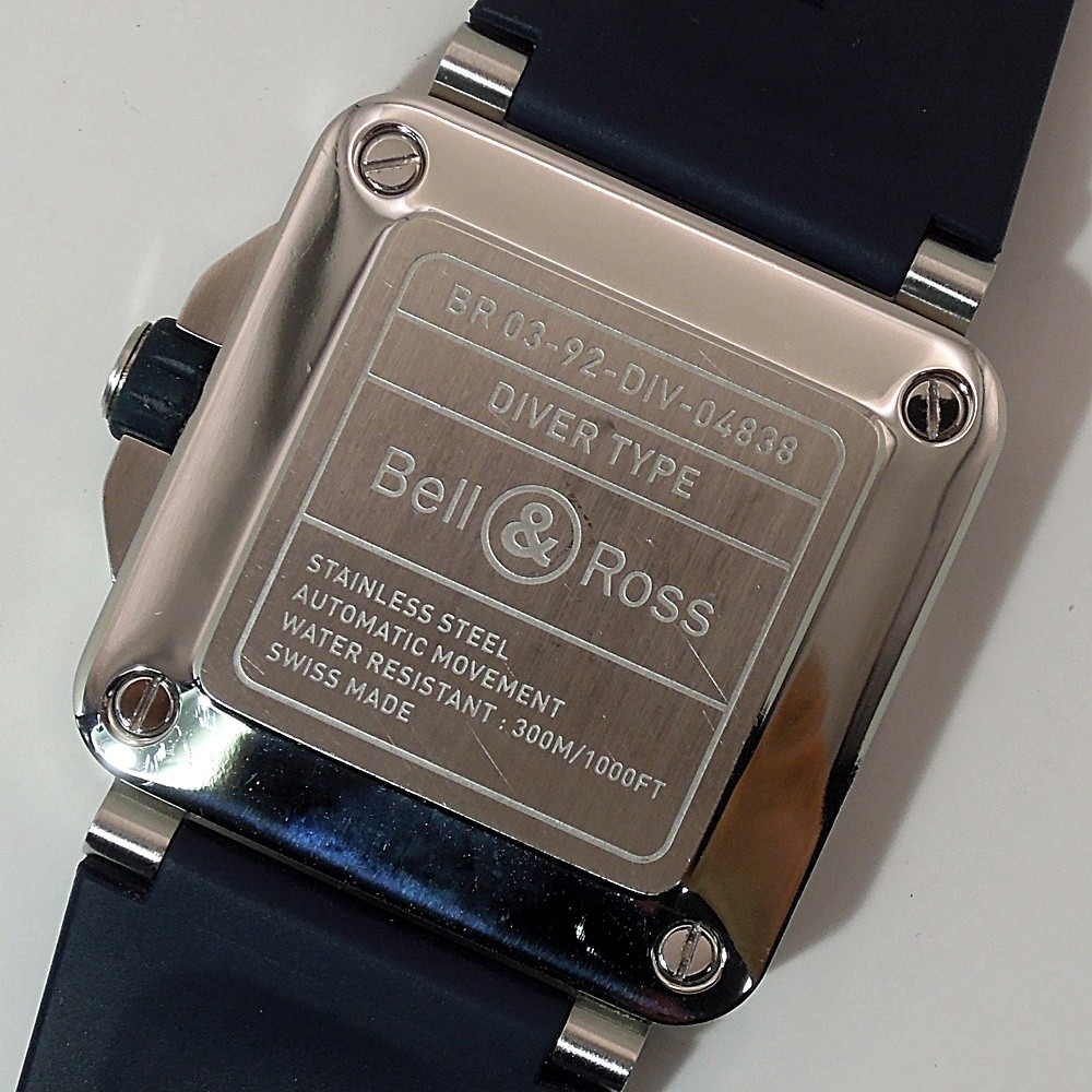 Bell & Ross BR03-92 Diver Blue Automatic Date 42mm Steel 300m Full Set Watch