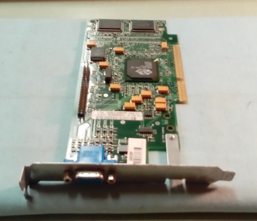 Compaq ATI Rage Pro Turbo AGP 166871-001 P184C0C9EGQRXA 009799-002 REV: C