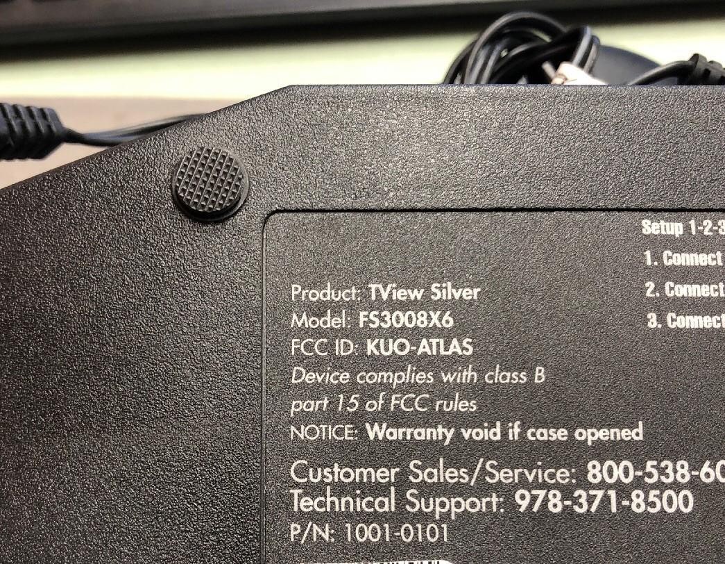 Focus FS3008X6 TView Silver PC-to-TV Video Converter