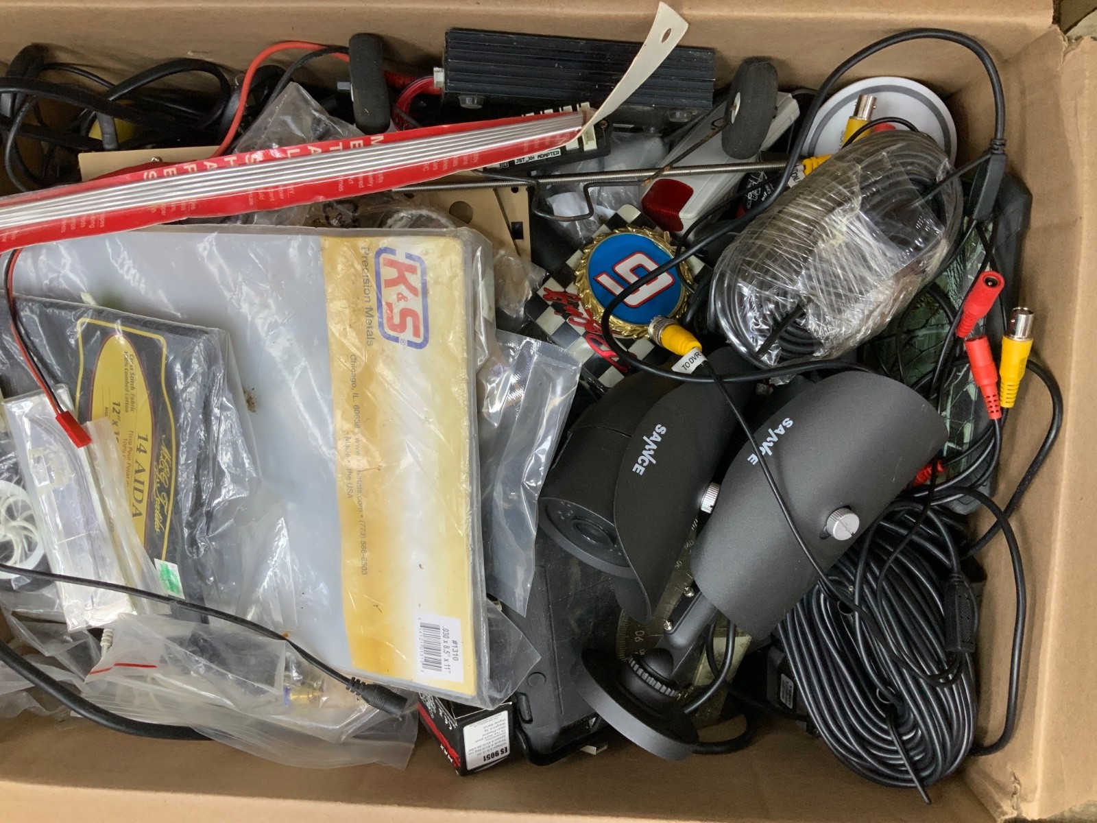 Mixed Lot of Assorted Electronics, Cables, adapters, and devices etc…