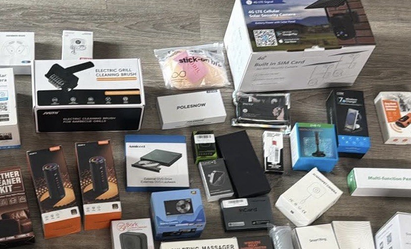 Amazon Bulk Merchandise Mystery Box – Mixed Retail Inventory Up To 10 Items