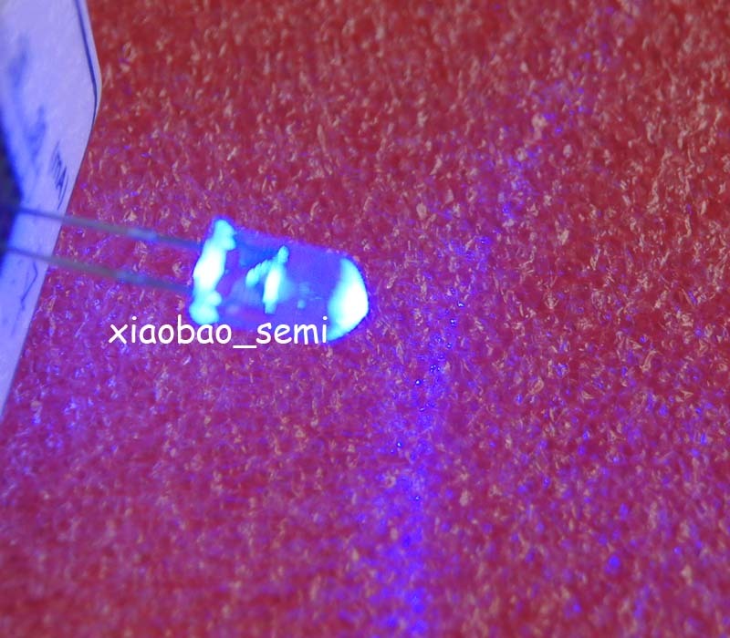 1000PCS Blue Superbright LED Light Water Clear 5mm Round