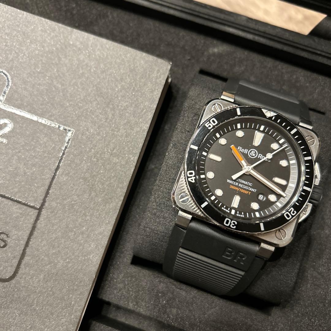 Bell & Ross BR03-92 Automatic Black Dial 42mm Steel Date Aviation Men’s Watch