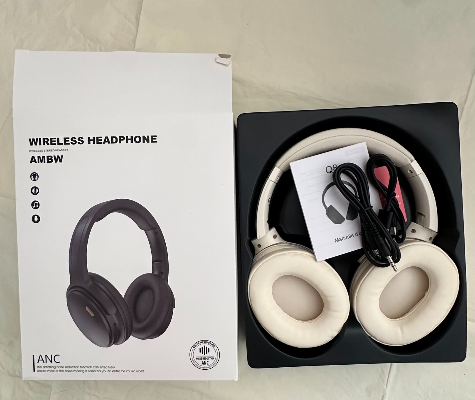 Yotto Microphone Accessory Set, Saiyin 17″ Sound Bar, Wireless ANC Headphones