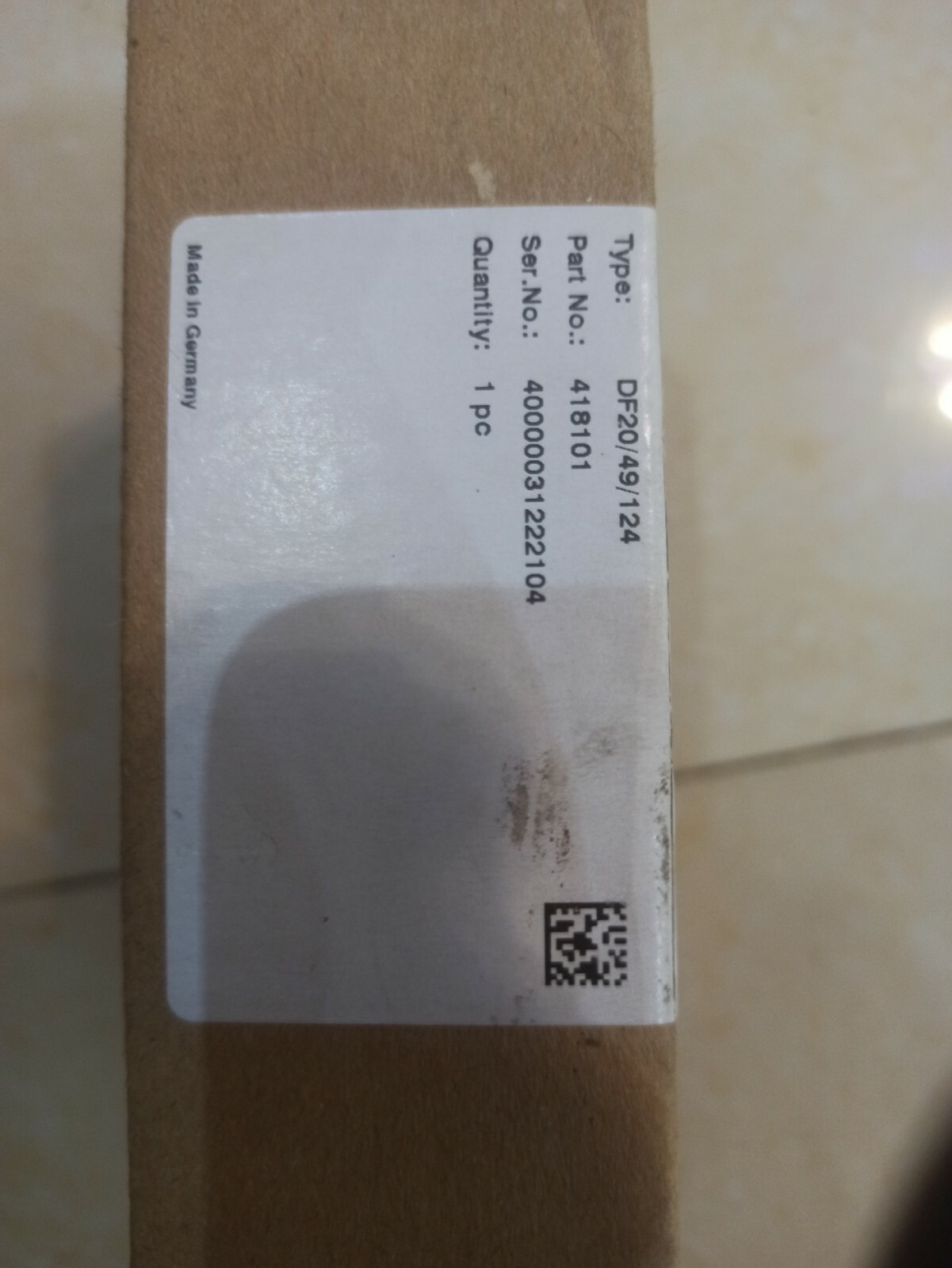 Pepperl-Fuchs sensor DF20/49/124 ALL NEW IN NEW BOX