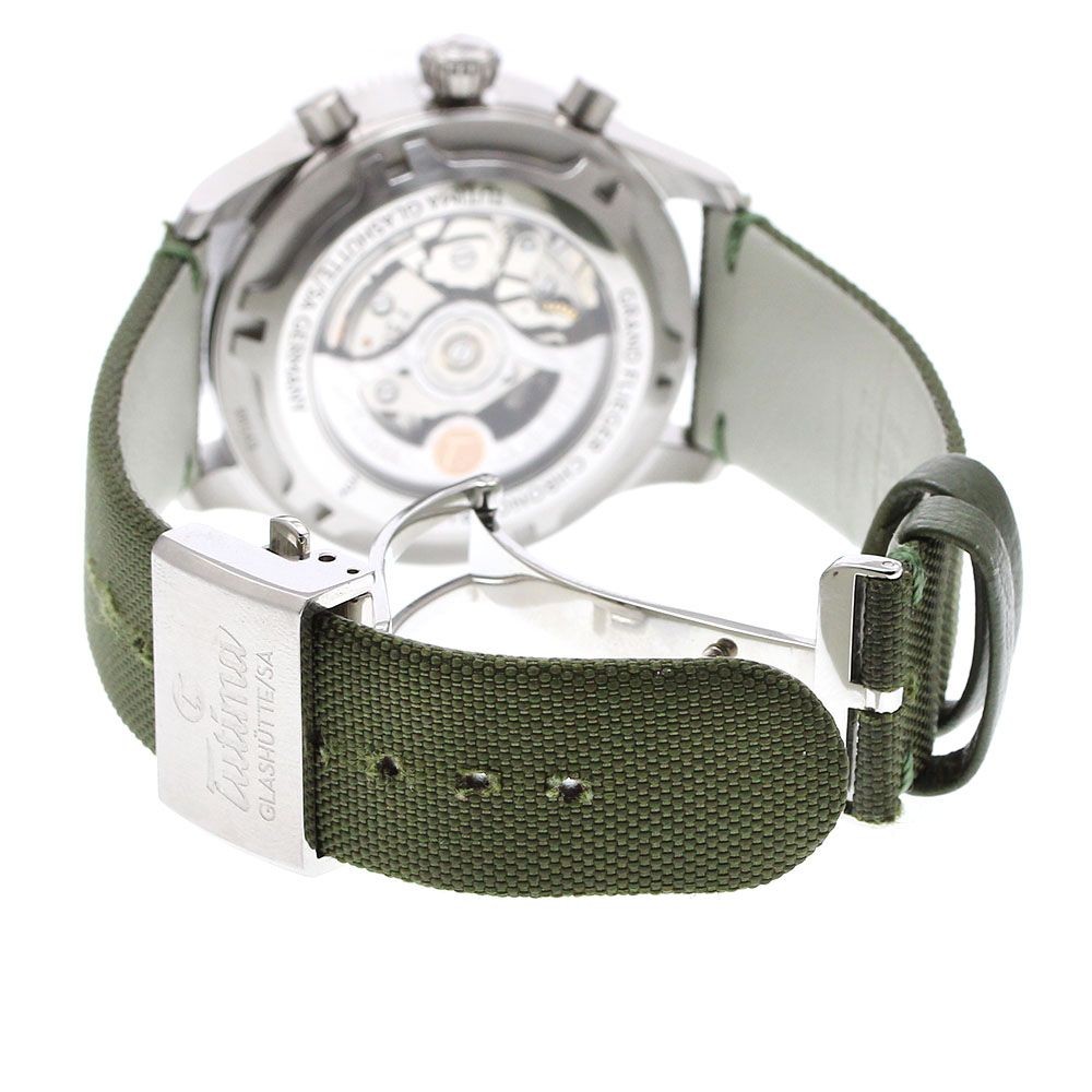 Tutima 6406-03 Grand Flieger Airport Chronograph Day-Date Automatic Mens Watch