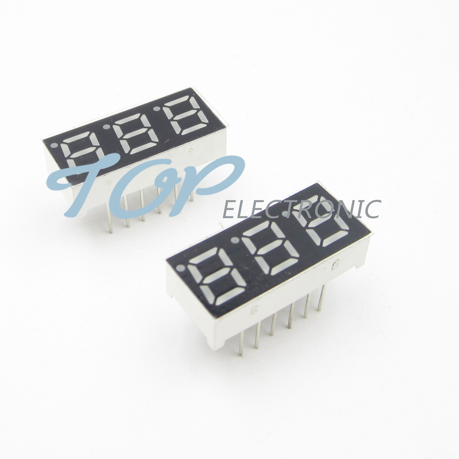 10PCS 0.28 inch 3 digit led display 7 seg segment Common anode Blue