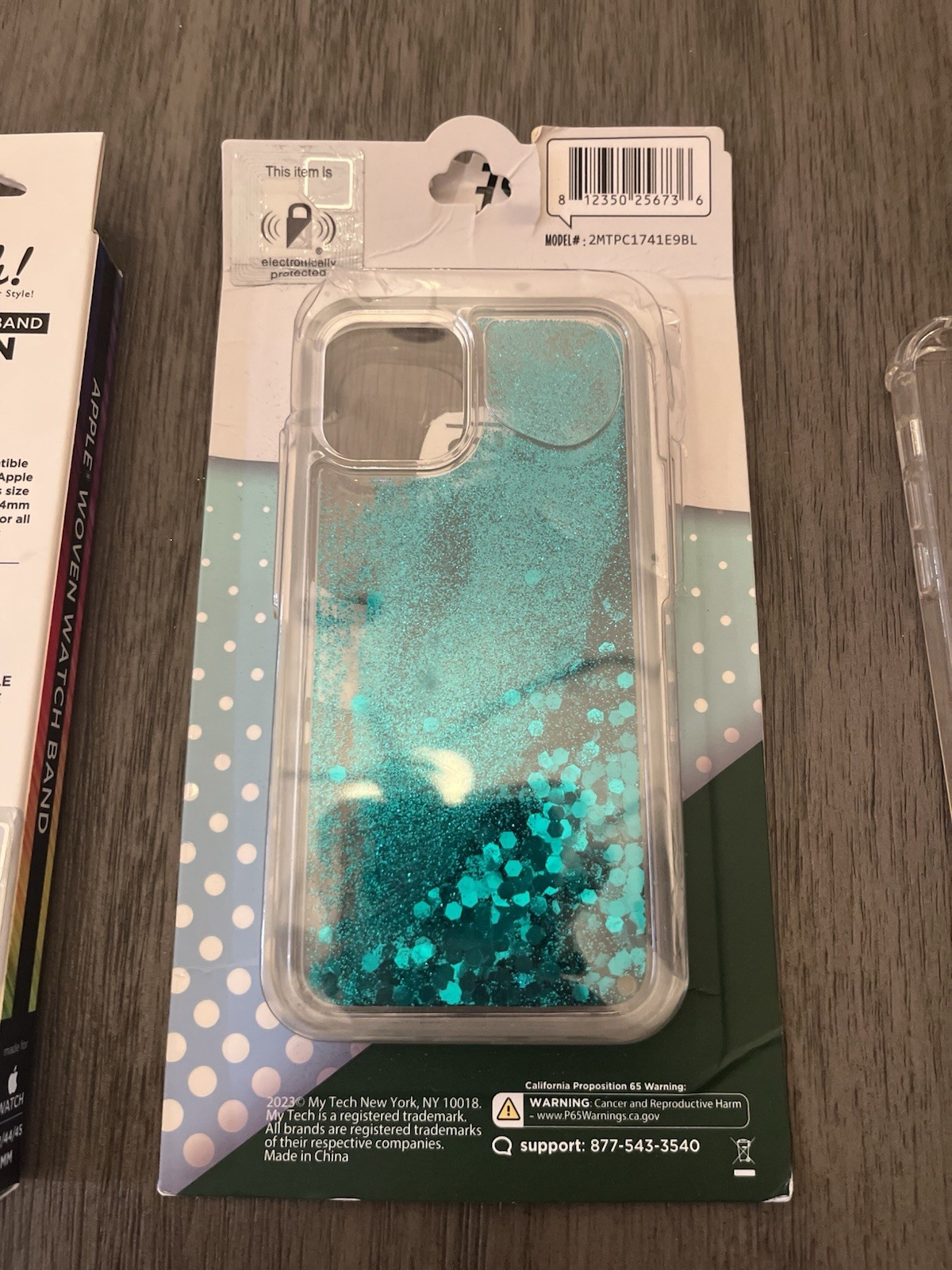 myTech! Selfie Light & Apple Watch Band, Monster TOUGH GRIP, Rayovac 9V