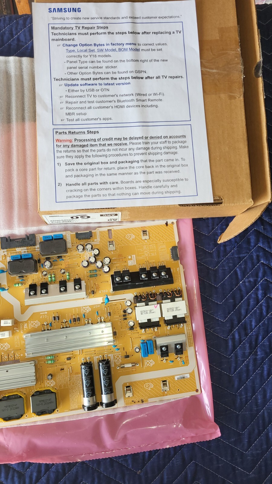 BN44-01060ASamsung TV Power Board