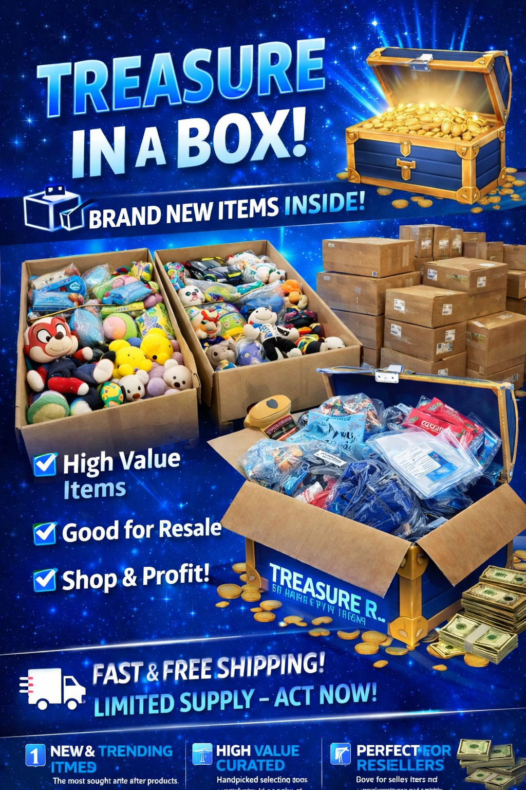 Warehouse Sealed Amazon Elite Mystery Box Premium Assorted Goods
