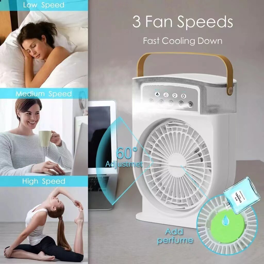 Portable USB Air Conditioning Cooling Fan