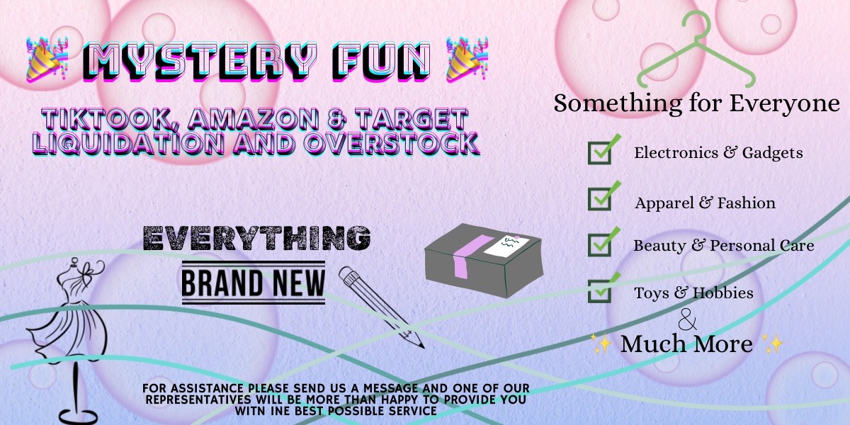 🎉📦 Mystery Electronics, Gadgets, Beauty, Self Care, Clothing, and Much More!
