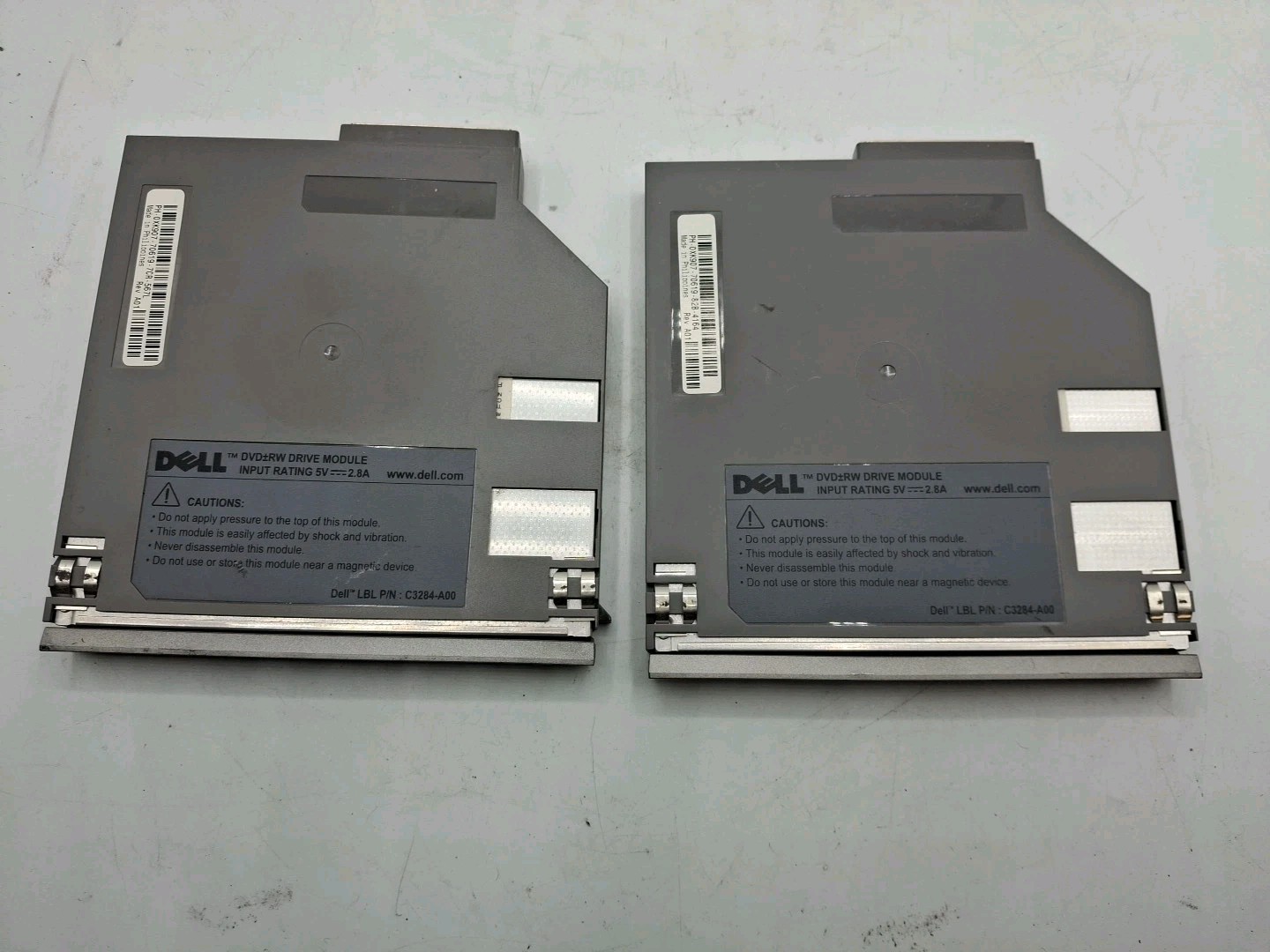 LOT OF 2 Dell Latitude CD-RW DVD±RW Multi Burner Drive C3284-A00 0XK907