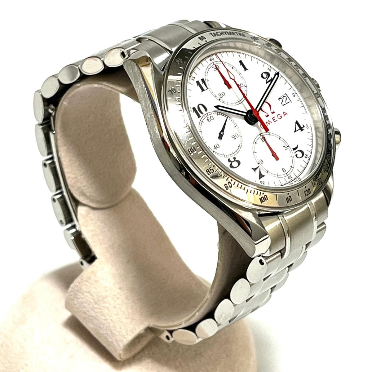 OMEGA Watch Speedmaster Olympic Collection 3513.20 White Automatic Chronograph