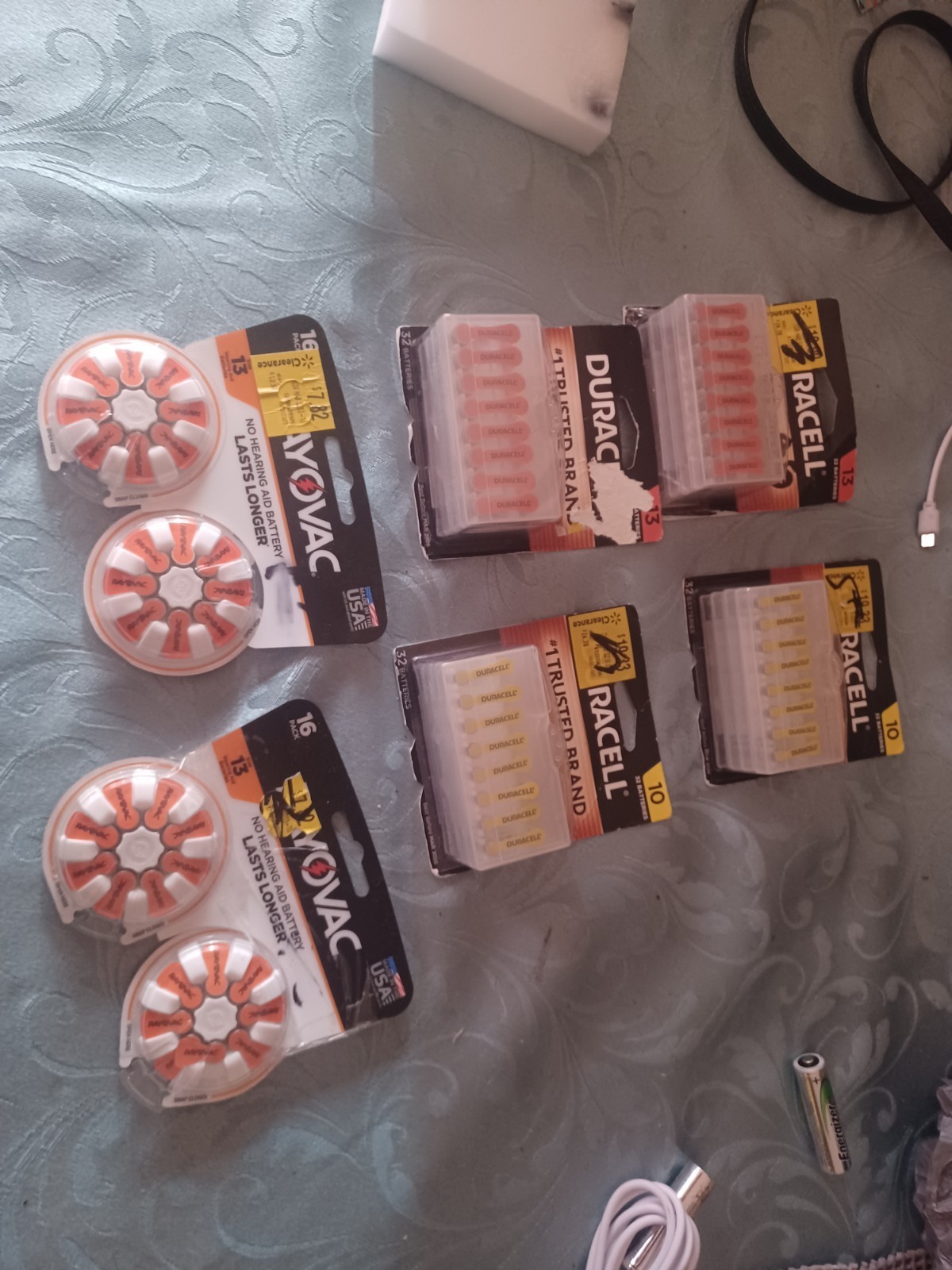 Variety Of Opened And New Electronics Batteries Phones Cases And Ect
