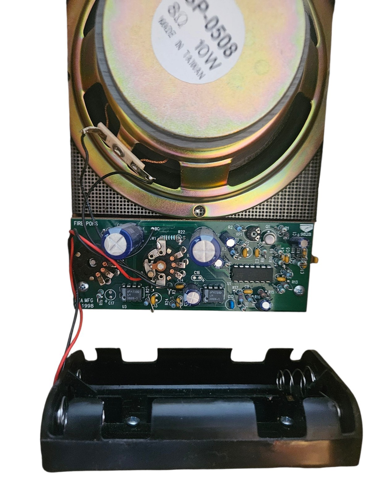 Delta Electronics America Pat Pending Fire Pops Crackling Sound Prototype OOAK
