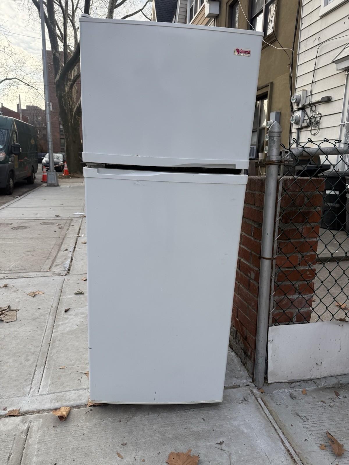 Fridge, White, 2 Inside Parts Missing, Functions Well, 2 Years Old