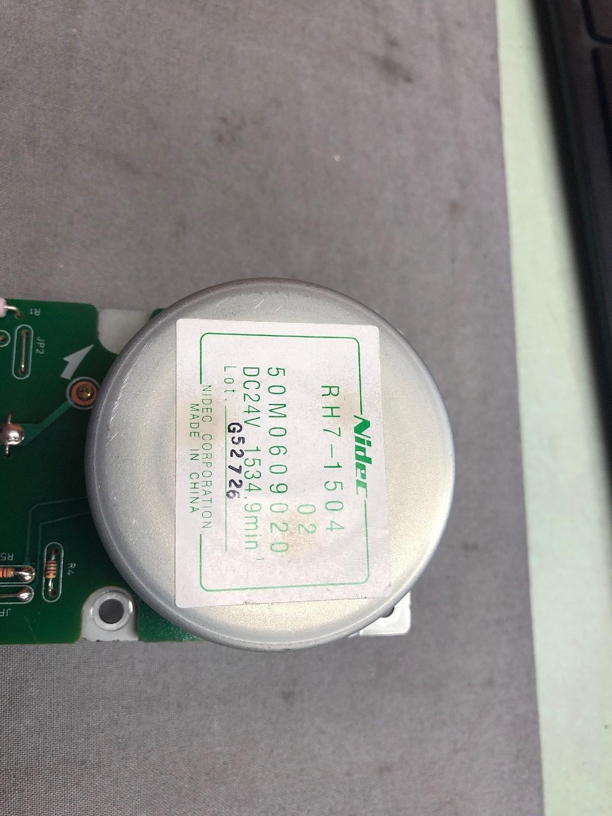 NIDEC RH7-1504 MAIN MOTOR ASSEMBLY 50M0609020 1400029120A