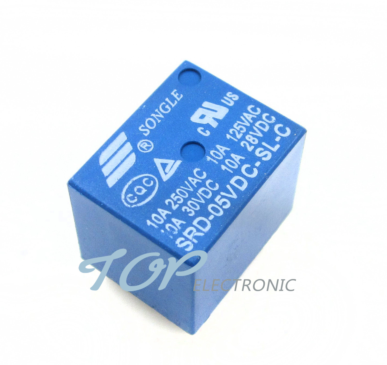 10PCS Mini Power Relay 5V DC SRD-5VDC-SL-C SRD-5VDC-SL-C PCB M106
