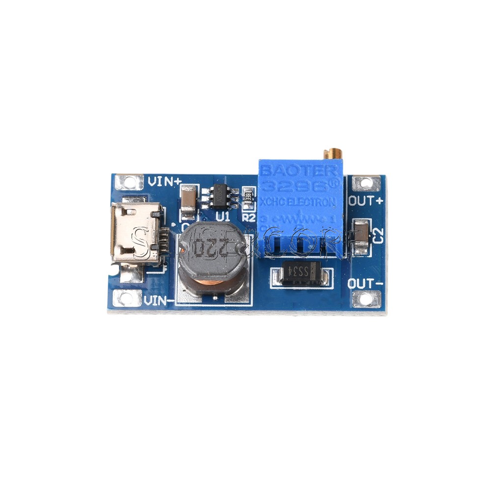 5PCS 2A booster board DC-DC step-up module 2/24V to 5/9/12 / 28V Replace XL6009