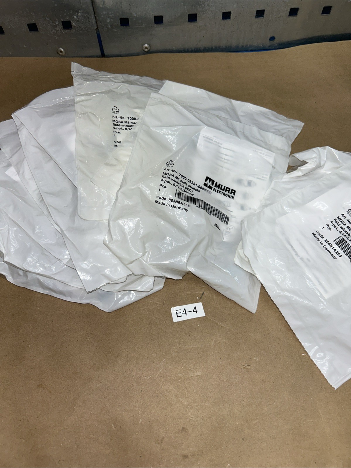 MURR ELEKTRONIK (9) 7000-08351-0000000 & (2) 08391 Connectors (11) Total