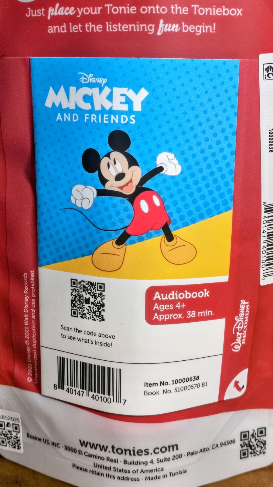 New Tonie Mouse Duo: Mickey & Friends, Minnie “When We Grow Up”, + Mickey Watch!
