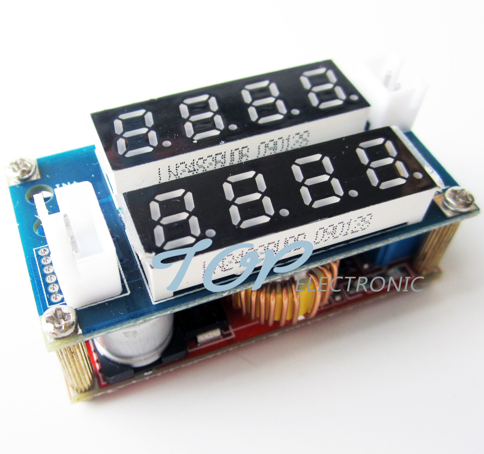 5A Adjustable CC/CV Display Step Down charge Module LED Panel Voltmeter