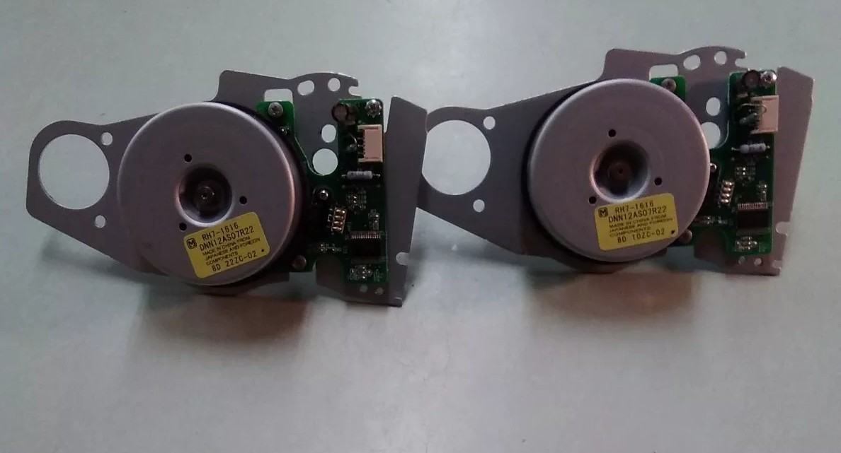 LOT OF 2 Brushless Fusing Motor RH7-1616 DNN12AS07R22 For Laserjet 5550