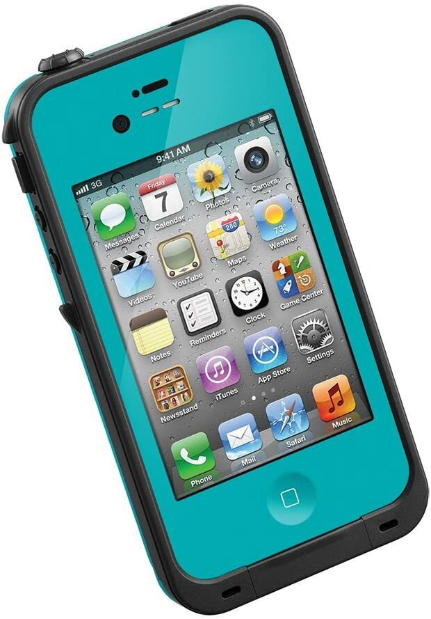 LifeProof FRĒ Hard Case for iPhone 4 & 4S – Teal
