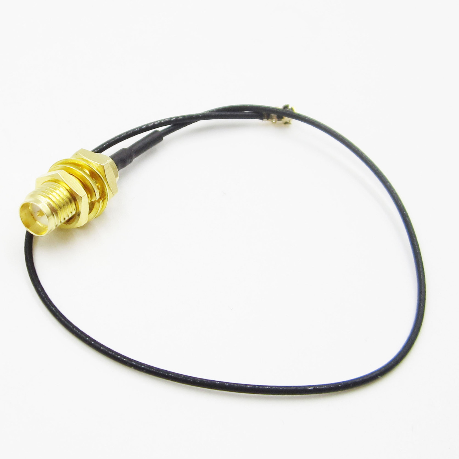 2PCS Mini Pci U.Fl To RP-SMA Antenna Router Wifi KITS Connector Cable MF