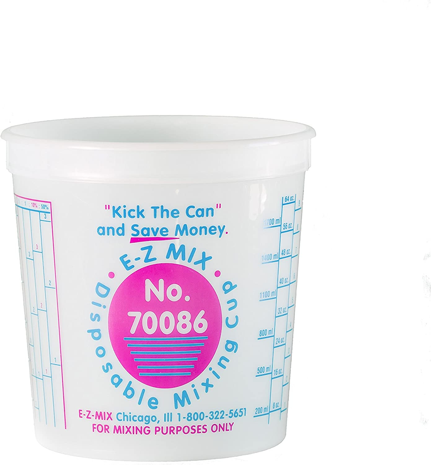 70086 2 1/2 Quart Cup, 25 Pack