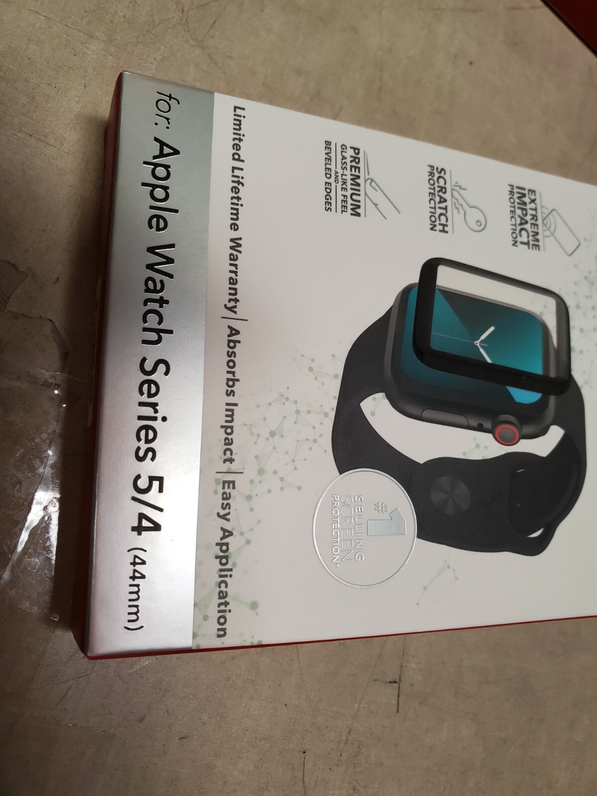 Lot of 2 – Invisible Shield Glass Screen Protector, Apple Watch Series 5/4