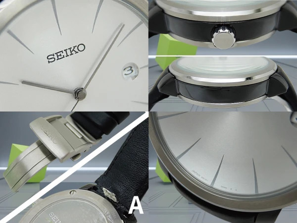SEIKO Watch MOVING DESIGN COLLECTION Mecha Burger SS Silver Dial Automatic