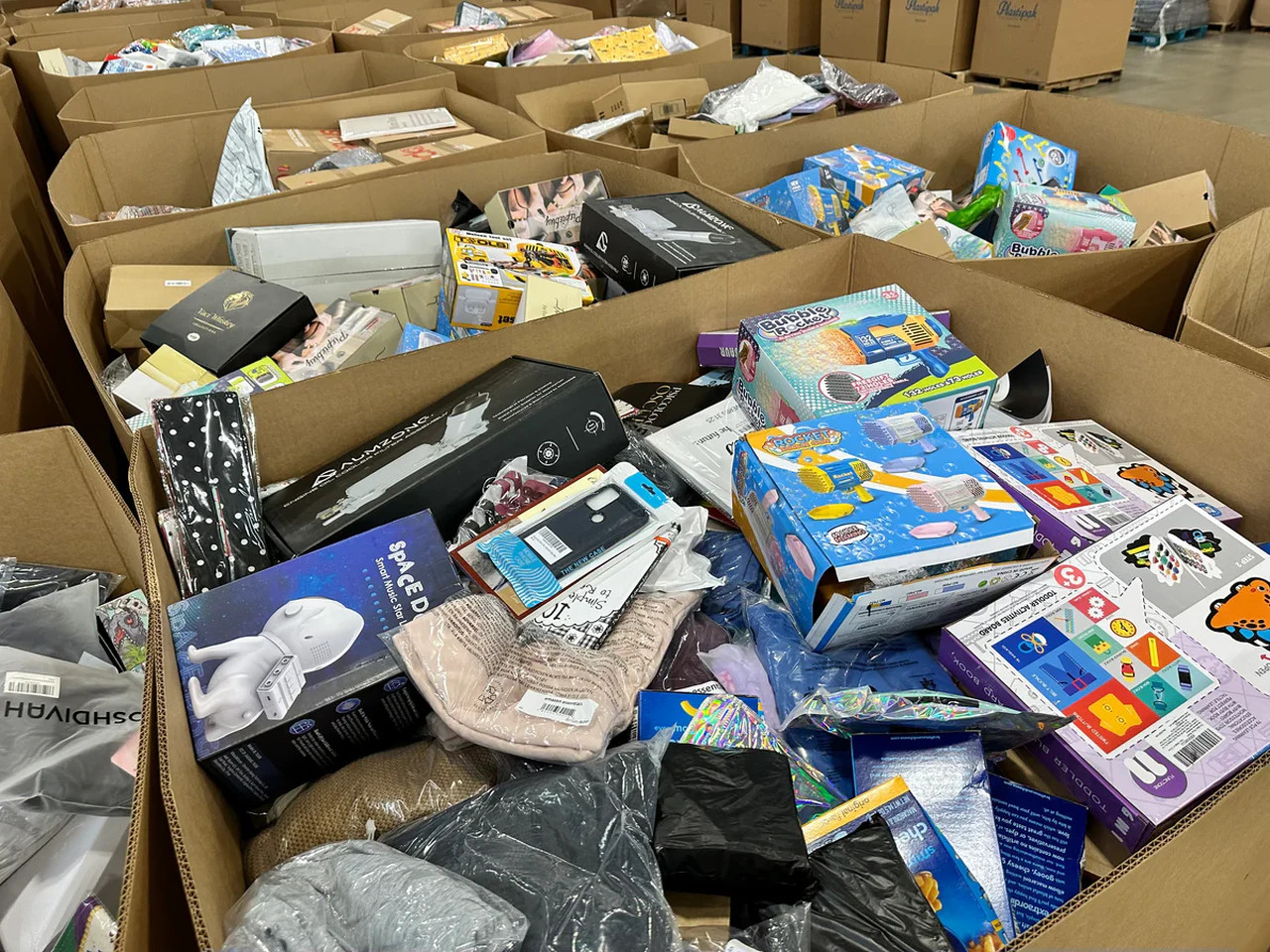 AMAZON Mystery Box General Merchandise Fun Liquidations Bundles Free Shipping US