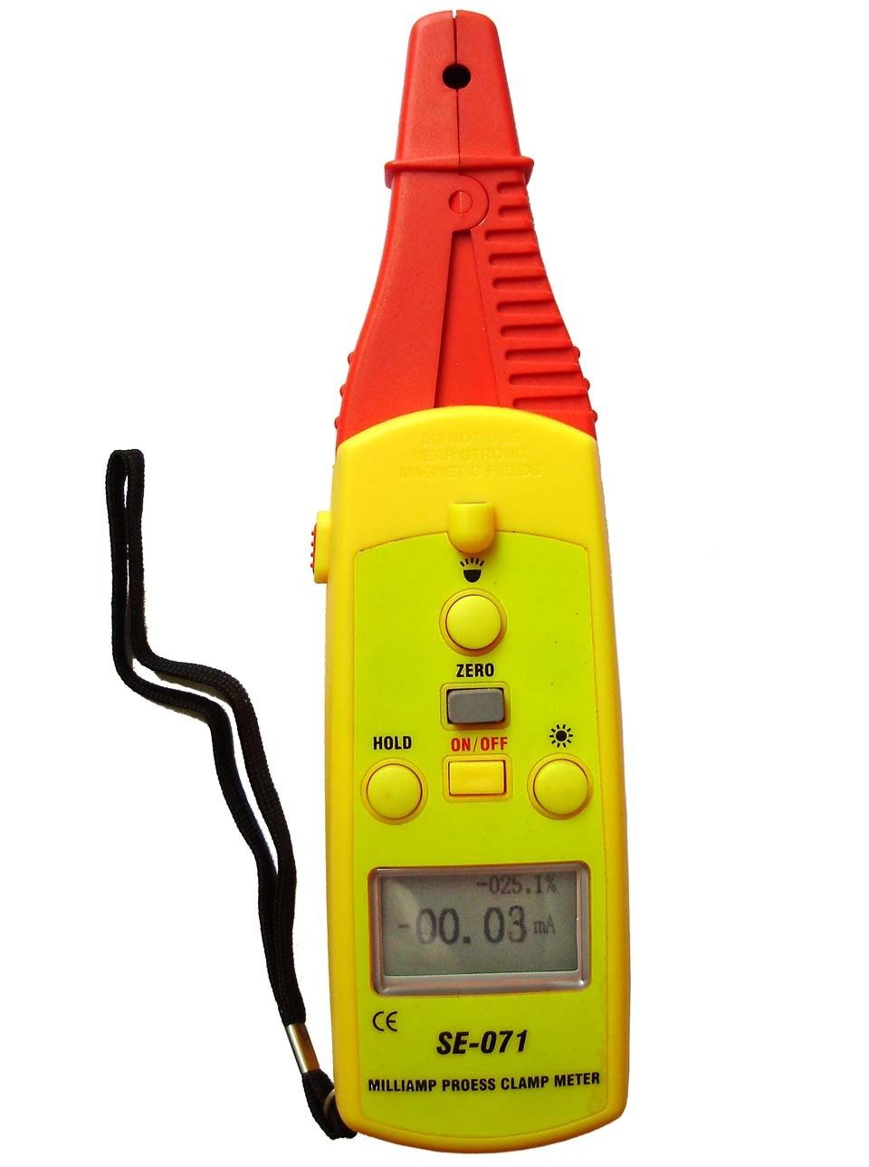 SE-071 Process Clamp Meter,0.01mA low current resolution;self-calibrate in each