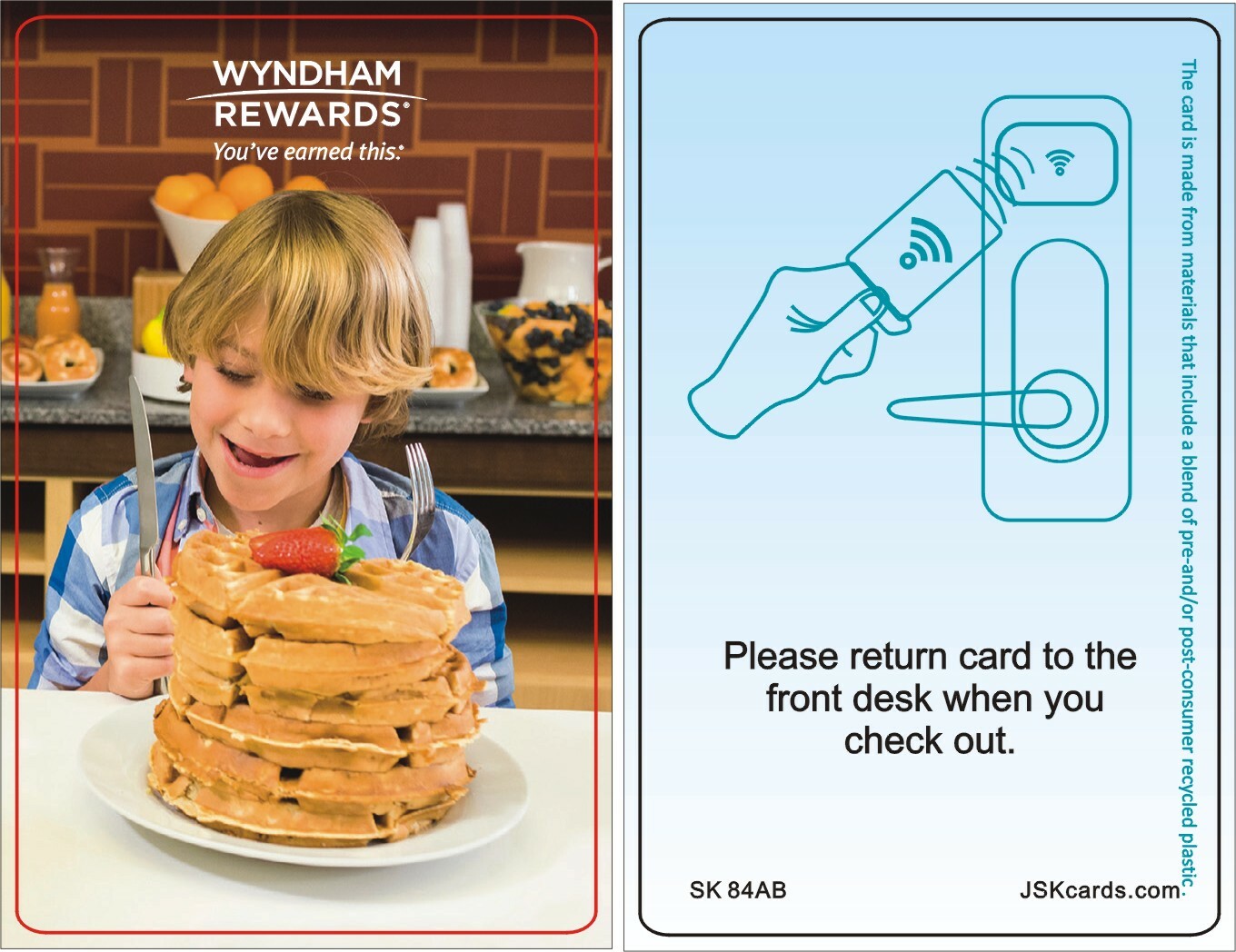 Acculock RFID Hotel Key Cards for Acculock & Betech RFID Locking System Wyndham