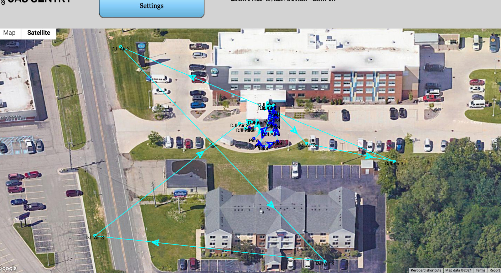 UAS Sentry VLOS Touch Screen