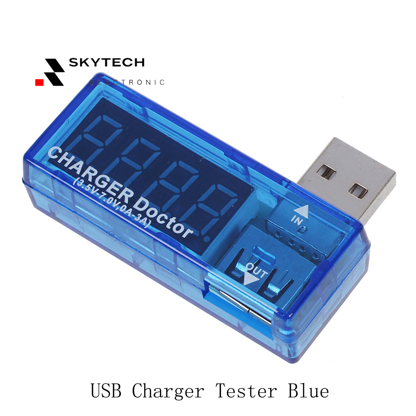 2PCS USB Charger Doctor Voltage Current Meter Battery Tester Detector M30
