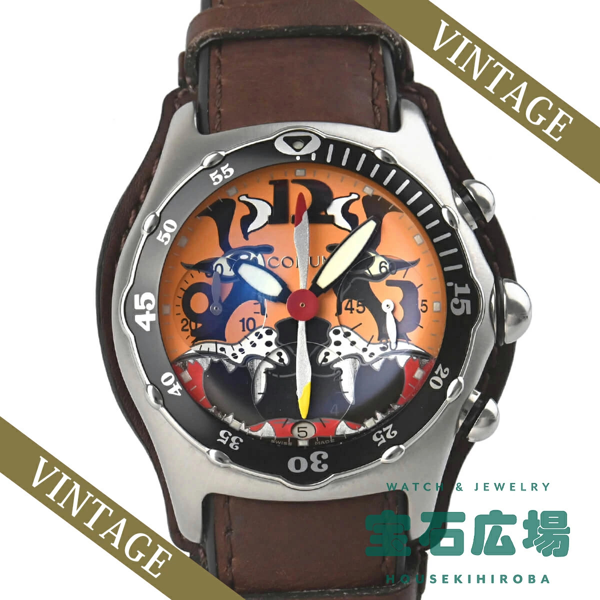 Corum Wristwatch Bubble Tiger Dive Bomber Chrono for Men’s 45.0mm