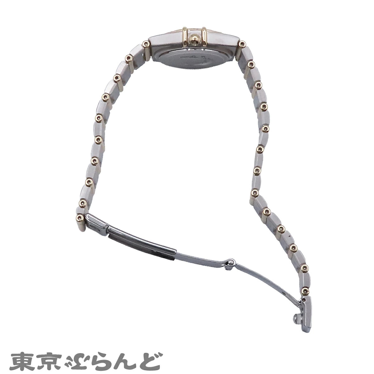 OMEGA Watch Constellation Stainless Steel 18K Yellow Gold Diamond Women’s