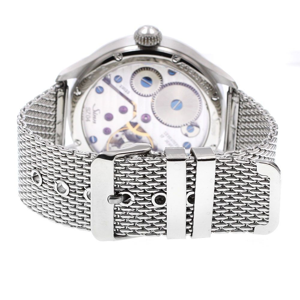 Sinn Watch 6100 Regulator Small Seconds Manual Winding Silver Dial w/Warranty