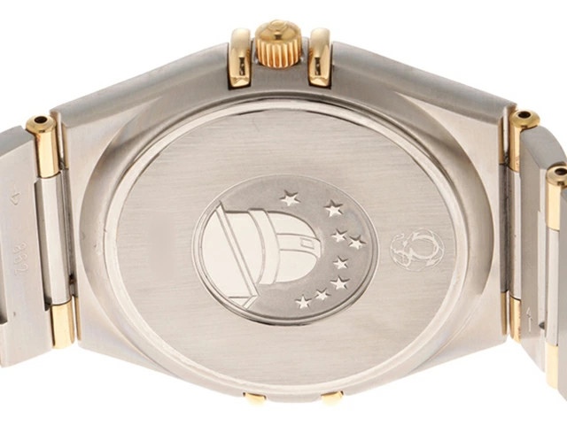 OMEGA Watch Constellation 1312.30.00, Stainless Steel 18K Yellow Gold Quartz