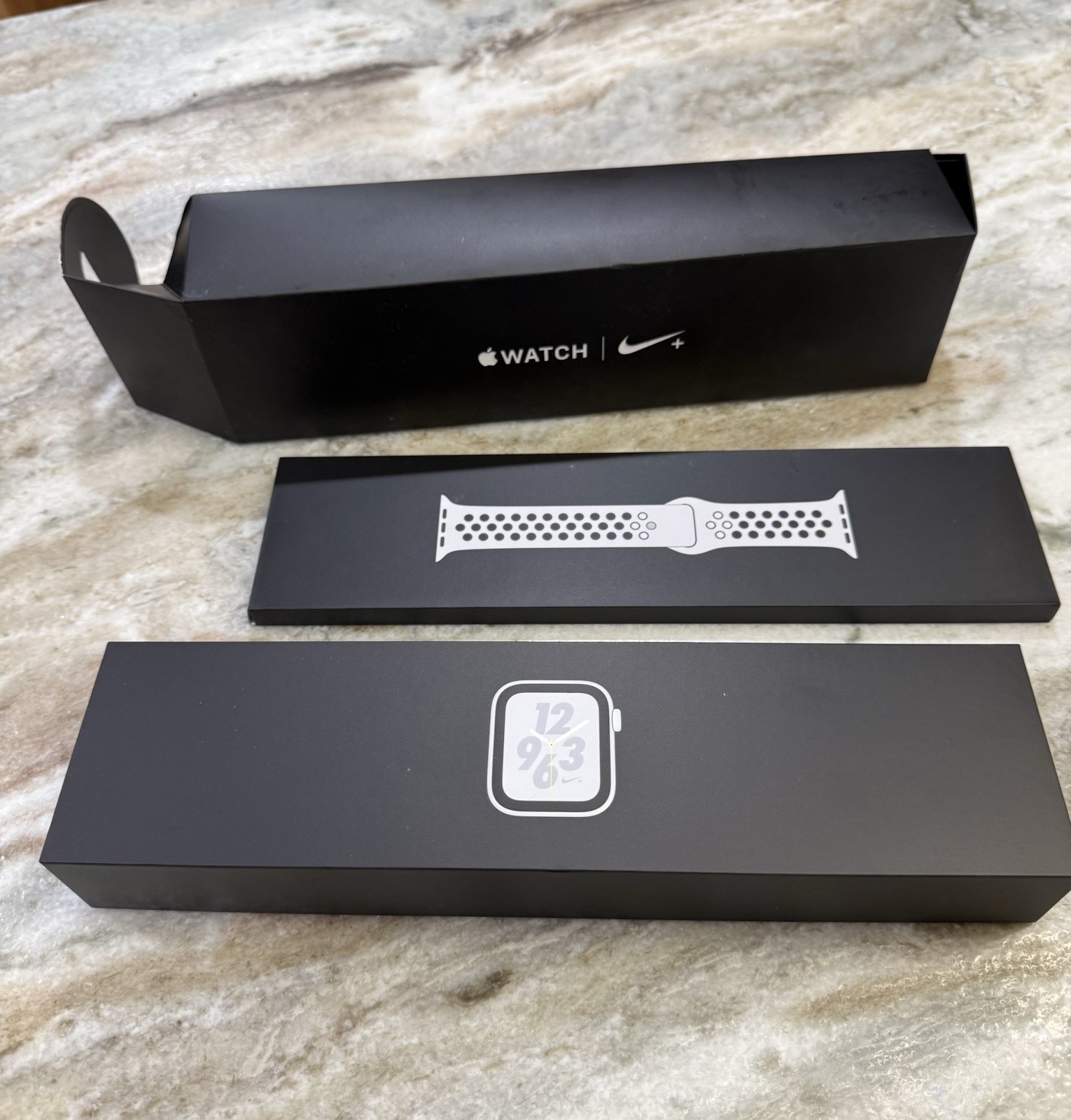 Apple Watch Box With All Directions And Internal Boxes. ALL EMPTY boxes/inserts