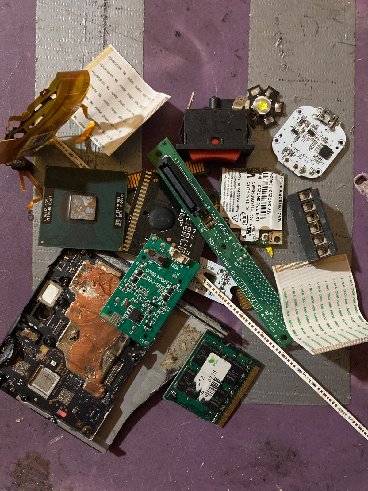 Scrap Circuit Boards Mixed Lot – TV Boards, Power Supply Boards For Parts