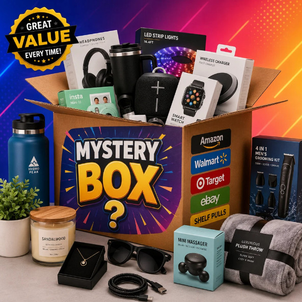 PREMIUM Retail Mystery Large Box All New Liquidation SEALED From 16x12x24 Box