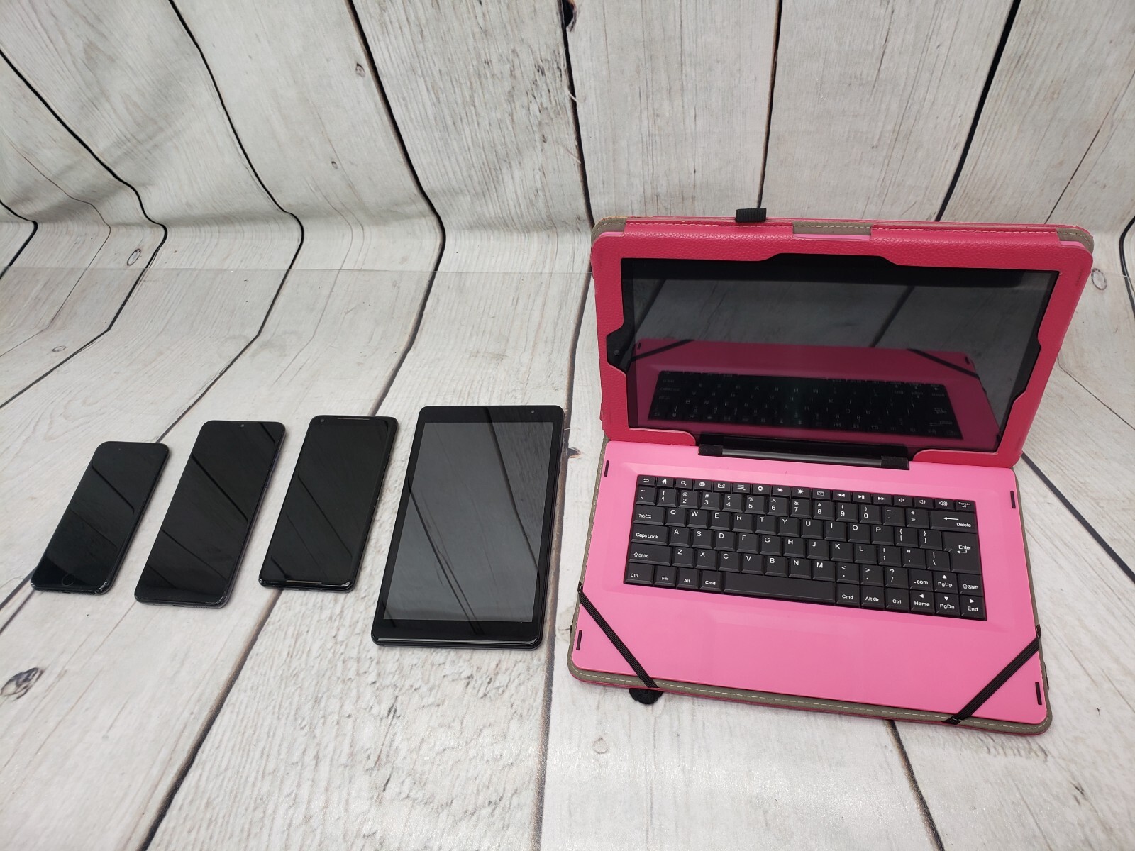 *For Parts/Repair* Lot of 5 Bundle: RCA Tablet, Blu M8L Tablet, Google Pixel,