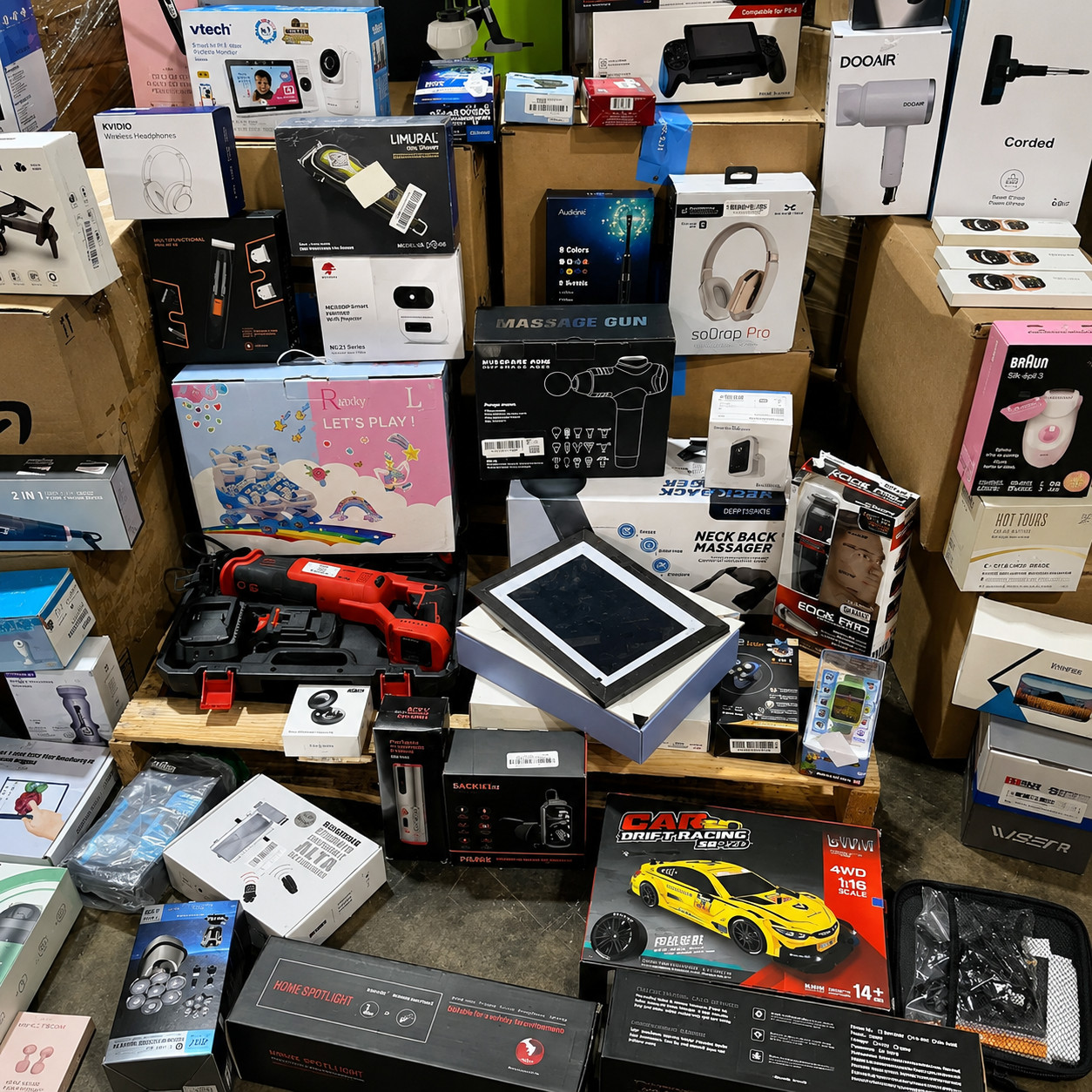 Premium Elite Amazon Mystery Box Bulk Overstock Merchandise