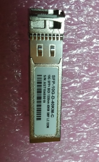 SFP-10G-D-40KM-C 10G SFP+ 40 km, 1330 nm · NEW