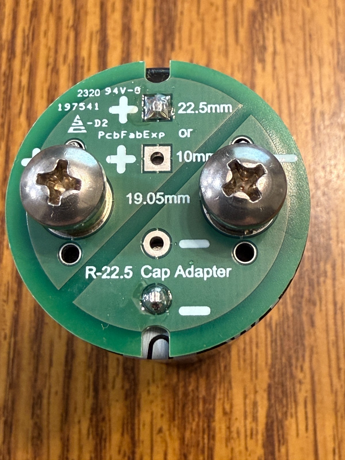 CARVER PM-175 Large screw CAP replacements *PAIR*